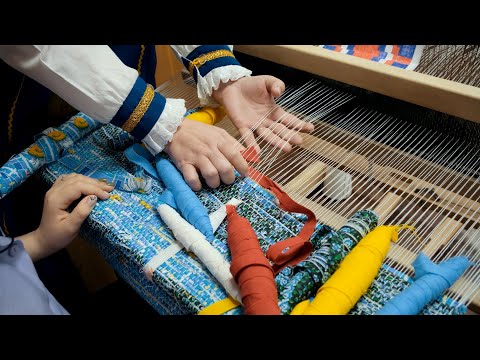 Видео: От вождения колоска до многоуточного ткачества... Постигая культурное наследие