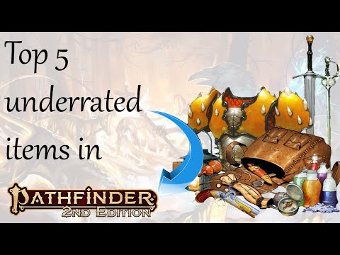 Видео: Пять самых недооценённых (низкоуровневых) предметов в Pathfinder 2e