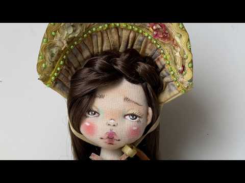 Видео: Совместный пошив "Кукла Антонина в стиле шебби шик"