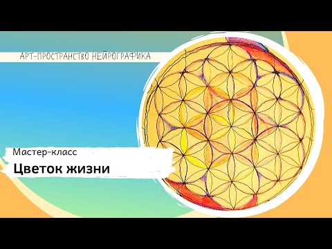 Видео: Открытый мастер- класс  "Цветок Жизни"