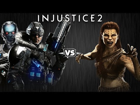 Видео: Injustice 2 - Капитан Холод и Мистер Фриз против Гепарды - Intros & Clashes (rus)