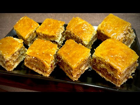 Видео: Баклава от стария тефтер - такава не сте пробвали / Обалденная Пахлава - пробуем! / Awesome baklava