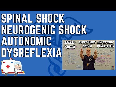 Видео: Объяснение спинального шока, нейрогенного шока и автономной дисрефлексии