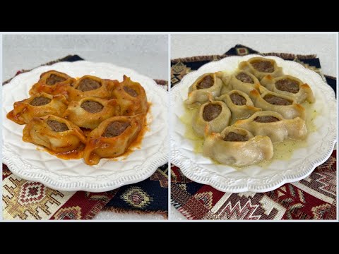 Видео: Как приготовить вкусные АРМЯНСКИЕ МАНТЫ - БОРАКИ. От начала до конца, весь процесс.