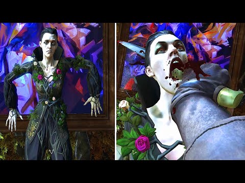 Видео: Dishonored Brigmore Witches — все концовки (низкий уровень хаоса / высокий уровень хаоса)
