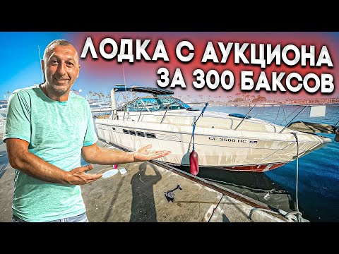 Видео: МОТОРНАЯ ЯХТА ЗА 300 $ , ДЕШЕВЛЕ АЙФОНА 13 (iphone 13 ) АУКЦИОН ЛОДОК. ВСЕ ПУСТИЛИ С МОЛОТКА