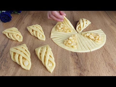 Видео: Это скрывают кондитеры!Печенье с яблокоми 15 минут! Остаются мягкими всю неделю