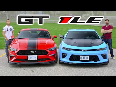 Видео: Mustang GT PP2 2019 против Camaro SS 1LE // Пакеты «Битва за трек»