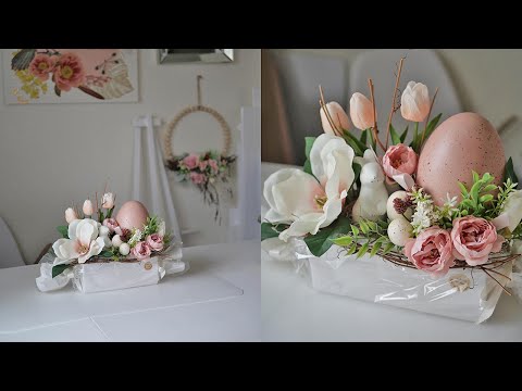 Видео: Пасхальная композиция в форме конфетки / DIY TSVORIC