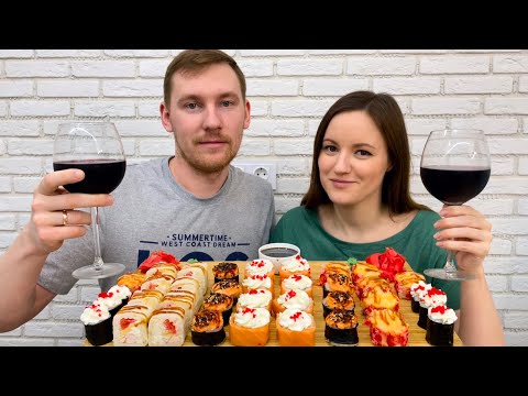 Видео: МУКБАНГ РОЛЛЫ ФИЛАДЕЛЬФИЯ ЗАПЕЧЁННЫЕ С КУРИЦЕЙ СУШИ MUKBANG ROLLS PHILADELPHIA Tiki Tex обзор