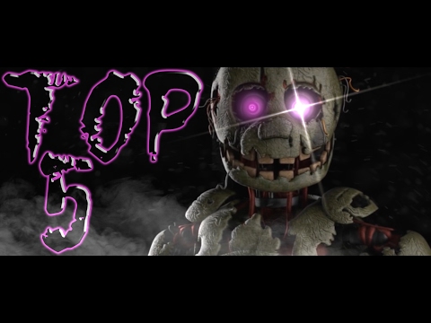 Видео: ТОП 5 АНИМАЦИЙ FNAF СДЕЛАННЫХ ПОД ПЕСНИ ♫ [Часть 17]