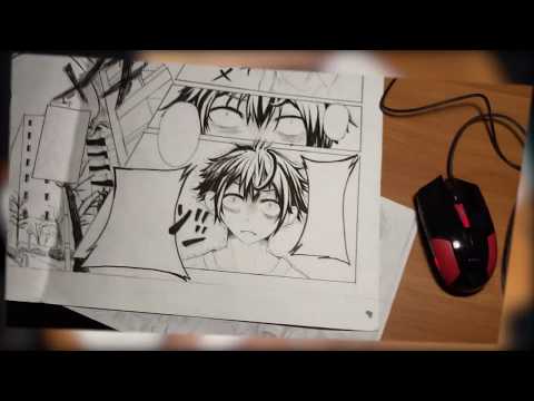 Видео: Как я рисую мангу?