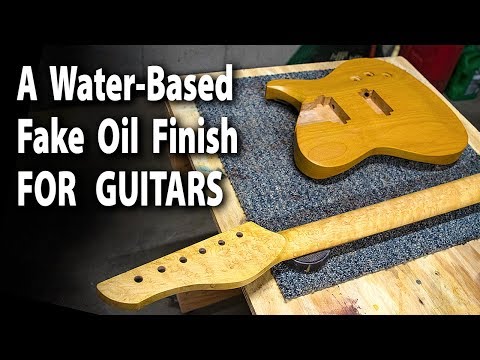 Видео: Искусственное масло на водной основе для гитар