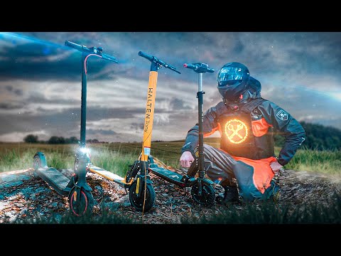 Видео: Битва популярных электросамокатов 2021: Kugoo S3 Pro, Xiaomi Mi Pro, Halten Tony v.2