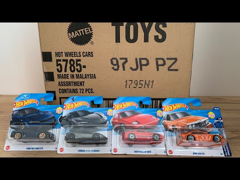 Видео: Case P Hot Wheels 2025. Огляд кейсу P хот вілс. БМВ, Феррарі, Порше, Форд мустанг. Частина 1.