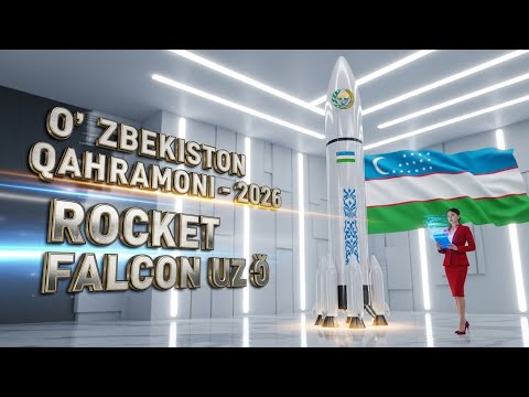 Видео: Oʻzbekiston Qahramoni – 2026 Rocket Falcon Uz 🚀 Полный Обзор Мощнейшей Ракеты Узбекистана