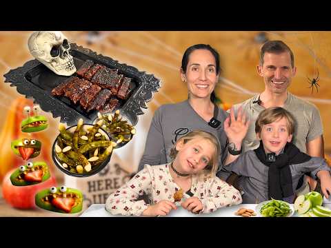 Видео: Полезные веганские угощения на Хэллоуин (с высоким содержанием белка и одобренные детьми!) 🎃