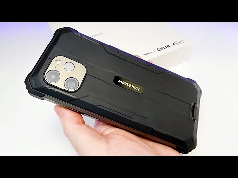 Видео: Взял Смартфон IP68 с Прицелом ТЕПЛОГЛАЗ IP69K и Xiaomi и Samsung В ШОКЕ! ⚡Новинка Blackview BV8900