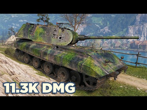 Видео: Tiger-Maus • 11.3К УРОНА 11 ФРАГОВ • WoT Gameplay