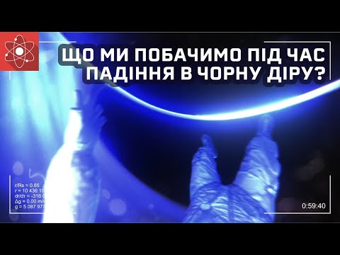 Видео: Що ми побачимо під час падіння в чорну діру [ScienceClic]