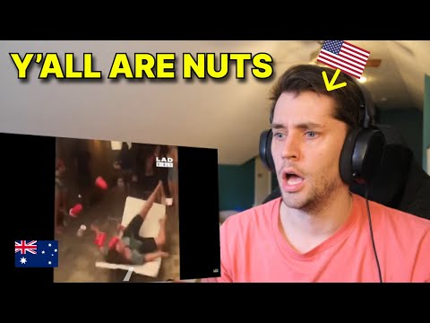 Видео: Сборник ТОЛЬКО В АВСТРАЛИИ (реакция американцев)