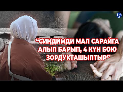 Видео: Мүмкүнчүлүгү чектелген кызды кимдер уурдап кеткен? Ысык-көлдөгү окуя