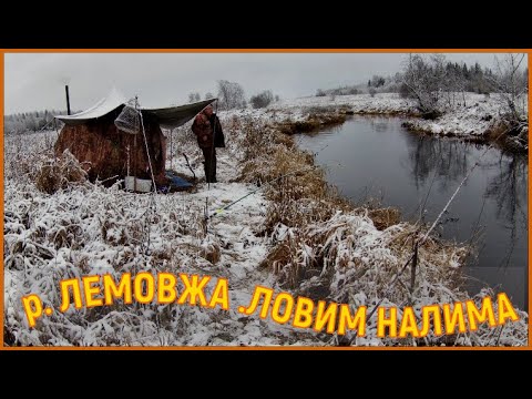 Видео: р.ЛЕМОВЖА .РЫБАЛКА НА НАЛИМА  С НОЧЁВКОЙ ПАЛАТКОЙ И  ПЕЧКОЙ.