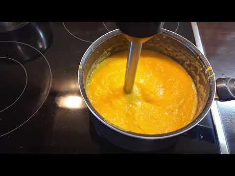 Видео: Тыквенный суп-пюре./Pumpkin cream soup.