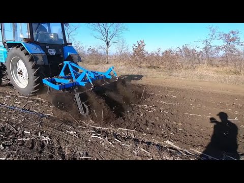 Видео: Новая дисковая борона 2,4 м в поле