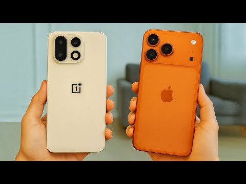 Видео: OnePlus 15 против iPhone 17 Pro Max — настоящий флагман!