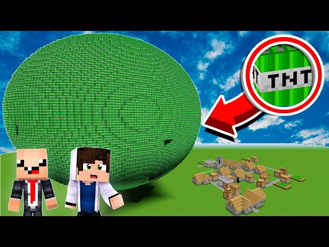 Видео: ЧТО БУДЕТ ЕСЛИ НУБ ВЗОРВЕТ 3000000 ТНТ БЛОКОВ В МАЙНКРАФТ! TNT ДИНАМИТ - ЭКСПЕРИМЕНТ MINECRAFT 1