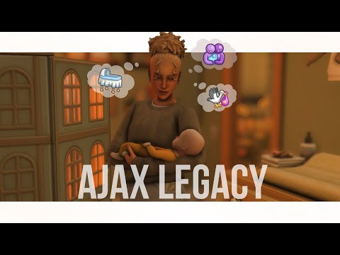 Видео: Добро пожаловать в семью💗 | Династия Аякс ep.6 | The Sims 4