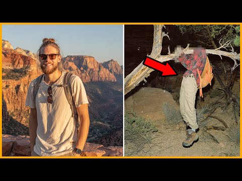 Видео: Турист пропал в Zion в 2014 году — 3 года спустя его НАШЛИ висящим на дереве в Каньоне...