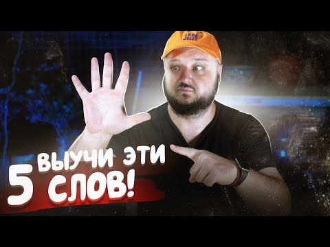 Видео: Выучи ЭТИ ПЯТЬ слов!