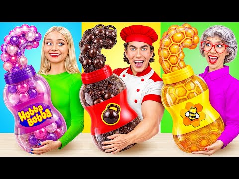 Видео: Кулинарный Челлендж: Брутальный Шеф-повар против Бабушки от Multi DO Joy