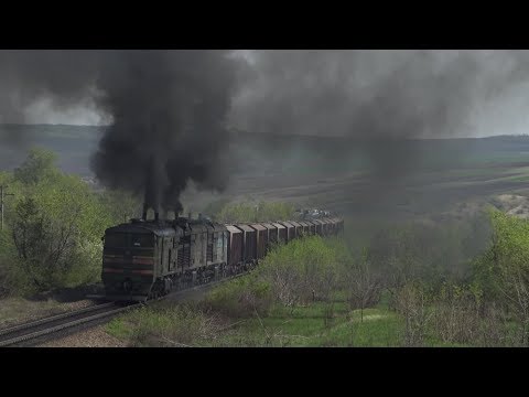 Видео: 3ТЭ10М-1260Б/1041В/1249Б МЕДВЕДЬ. Привет машинисту!