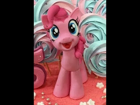 Видео: Литл Пони  из мастики. Фигурка на торт. Танинторт