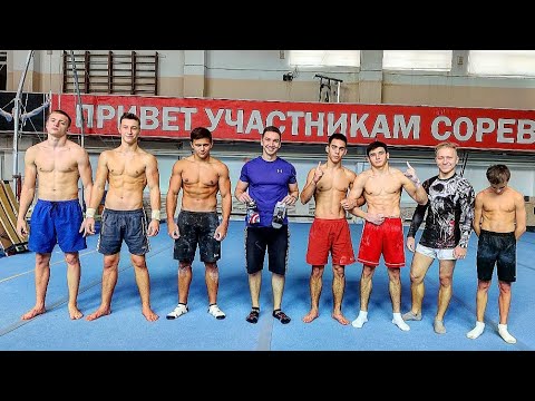 Видео: Дуэли гимнастов по элементам