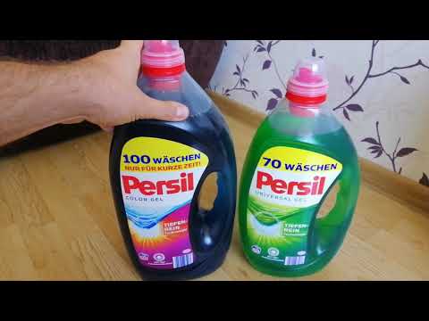 Видео: Настоящий Persil gel суперконцентрат 100 стирок