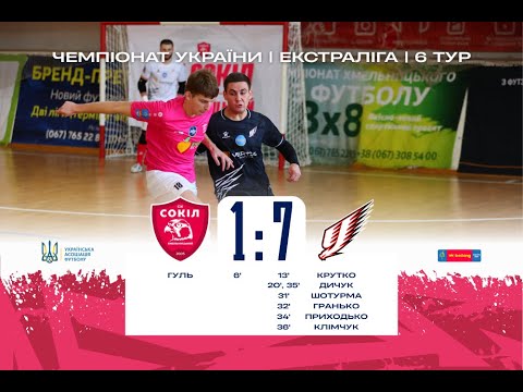 Видео: «СОКІЛ» – «Ураган» - 1:7, Екстраліга, 6 тур (25.10.2025)