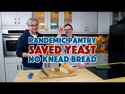 Видео: 🥫 Рецепт хлеба с консервированными дрожжами без замешивания теста по методу Левена или Бига — Gle...