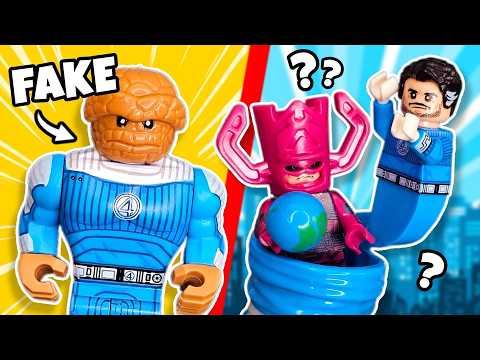 Видео: Распаковка ВСЕХ ПОДДЕЛЬНЫХ наборов LEGO Fantastic Four…