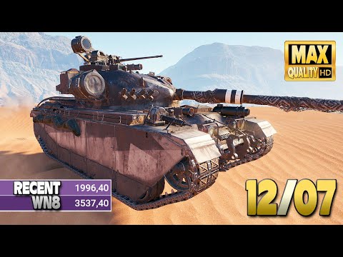 Видео: Centurion AX: Агрессивная игра на карте «Песчаная река» - World of Tanks
