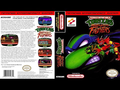 Видео: Teenage Mutant Ninja Turtles:Tournament Fighters(hard,turbo speed) прохождение за Рафаэля(NES).