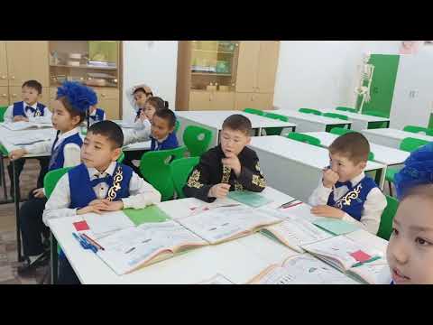 Видео: Абсатова Д А  Сабақ 3 қазақ сыныбы
