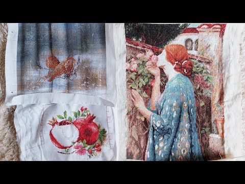 Видео: Рукодільний щоденник 184🧡Вишивала 3 процеси так, щоб було помітно😁