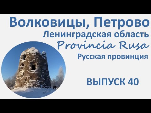 Видео: Волковицы, Петрово, Ленинградская область. Provincia Rusa, Выпуск 40.