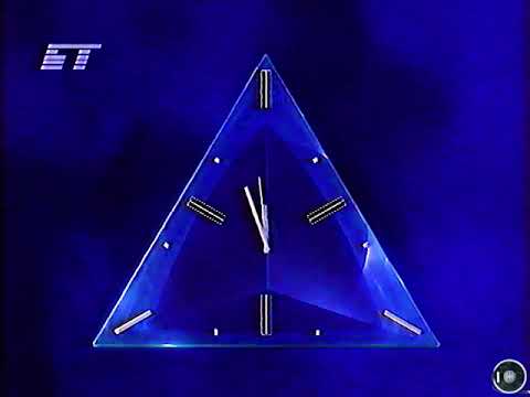 Видео: Телеканал БТ, конец эфира, 8 августа , 2004г. (Отбивка, гимн, часы)