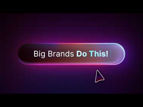 Видео: Эффект вирусного поля поиска ИИ, который используют ВСЕ | After Effects Glass UI