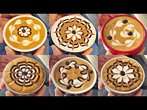 Видео: 💞 6 суперлегких идей латте-арта с помощью ручки для травления в домашних условиях🫖🌻